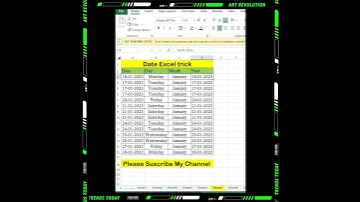 Trick to Extract Day, Month, Year from Date in Excel | #shorts #excel #exceltips #exceltricks