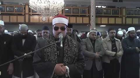 الشيخ ممدوح عامر يبكي المصلين بتلاوة فوق الوصف