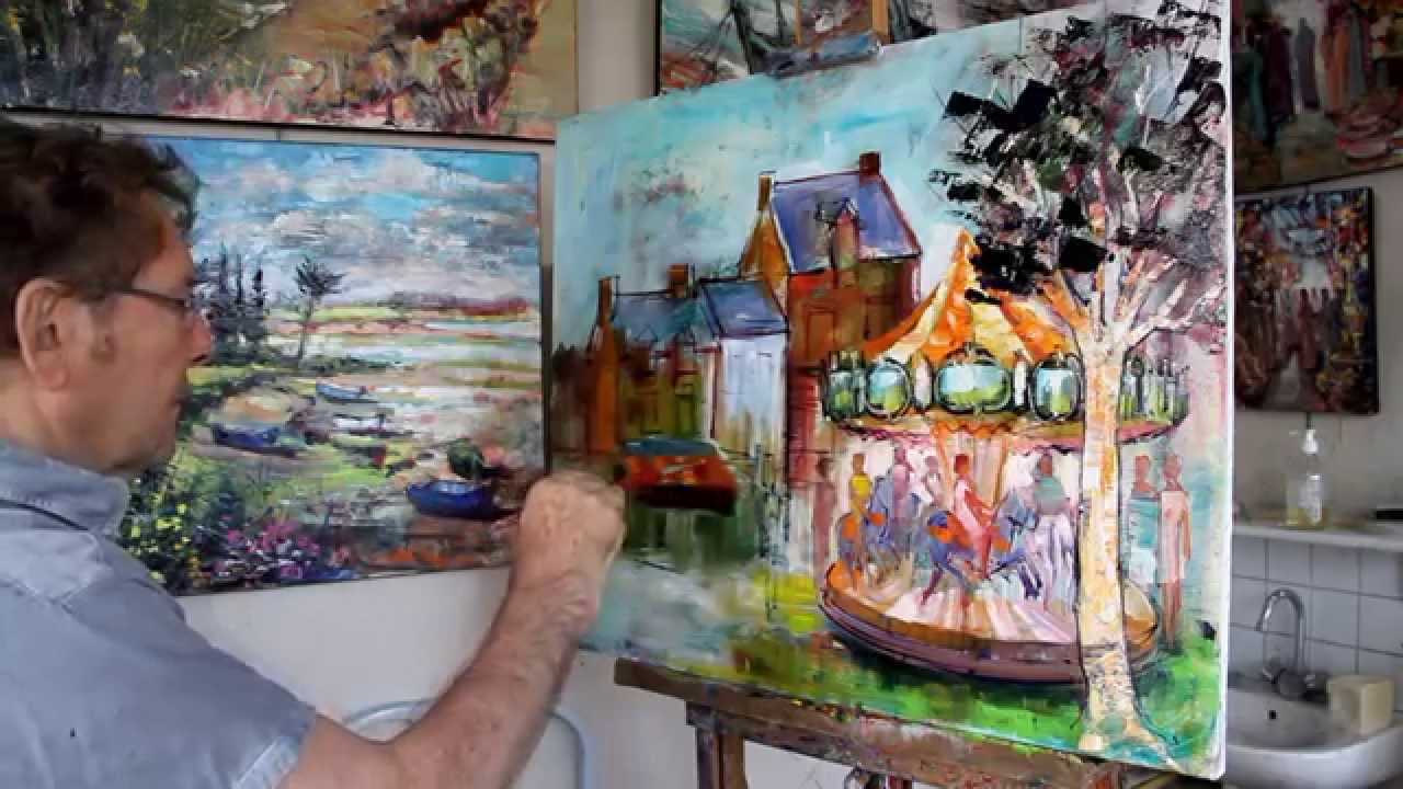 Peinture de Jacques COURTOIS | Musée Utrillo | SANNOIS 95