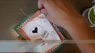 Unity Stamp Co Quick Tip -  Pattern Paper Dimensional Layers