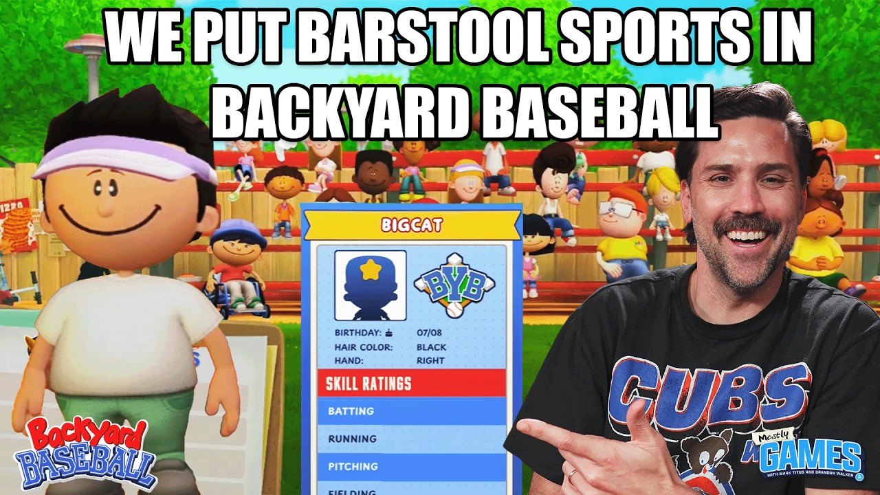 We Put Barstool Sports In The New Backyard Baseball