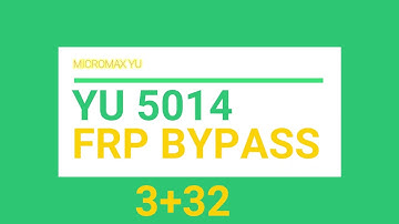 micromax yu5014 yu ace google account bypass