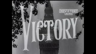 Scenes from London as it celebrated end of WW2 in Europe