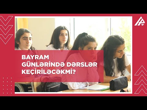 Təhsil Nazirliyi: 8 və 16 may dərs günü olacaq