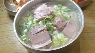 흑돼지 돔베고기 국수가 단 돈 4천 원! @생방송 투데이 1833회 20170309