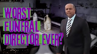 The Sketchy Mortician at Aretha's Funeral