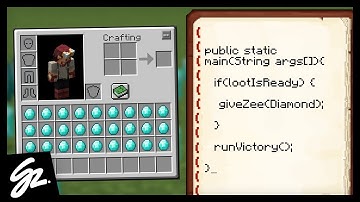 CODING IN MINECRAFT?! - DiamondFire Minecraft Server