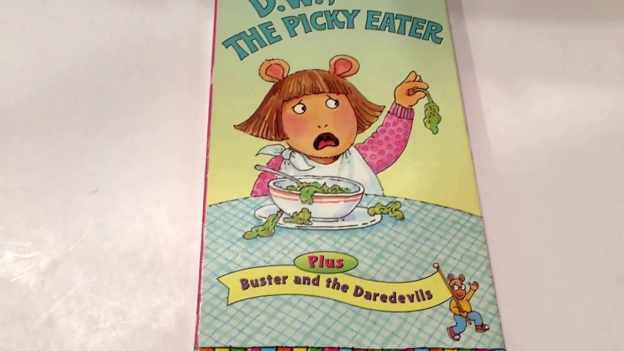 Arthur * D.W. The Picky Eater * Animated Cartoon * VHS Movie Collection