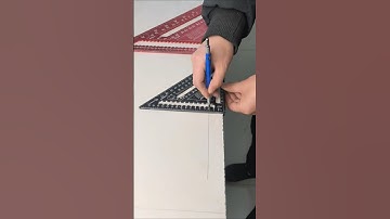 part23This Triangle Ruler Replaces Tools#WoodworkersMUSTSeeThis#Didnt Know aTriangle#Multifunction