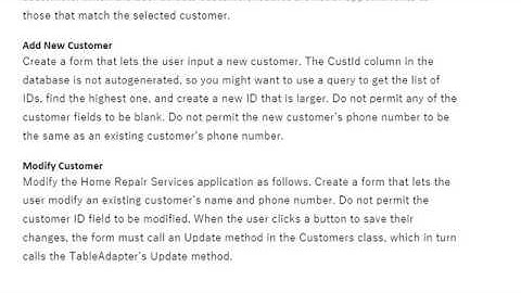 Vb .Net Intermediate Level: Repair Shop DB - Intro 1/33