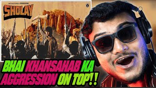 SHOLAY - Farhan Khan Reaction || ANIRUDHRA #farhankhan #sholay  #dharmendra