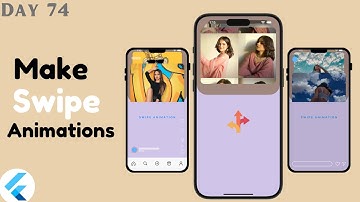 Swipe Animation in Flutter | Flutter Swiper View Tutorial