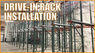 Drive-In Racking Installation Time Lapse | Logic MH