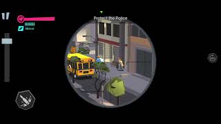 Sniper Mission Shooting Games Chapter 2 Level 18 Break Off Both Ends Protect The Police screenshot 3