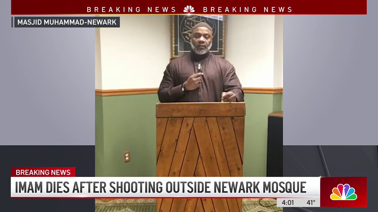 Imam dies after being shot outside Newark mosque after morning ...