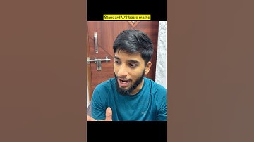 Maths standard vs Maths basic || Class 10 | Board exam | Class 9 #shorts