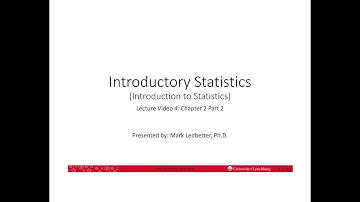 IntroStats 2.2 - Frequency and Relative Frequency Tables