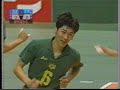 全日本インカレ2001 決勝　筑波大 vs 大商大　第1セット