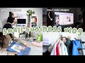 Small business vlog  restock prep packing orders making content