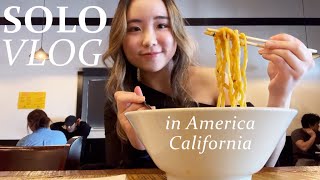 SOLO Vlog | What I spent, ramen trip, grocery at Trader Joe’s in California