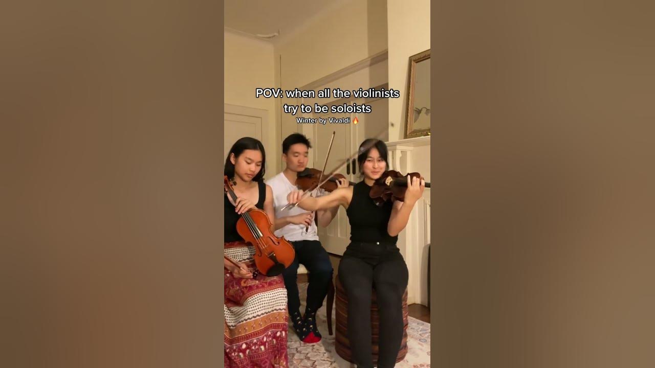 When all the violinists try to be SOLOISTS...#shorts When all the violinists try to be SOLOISTS...#shorts