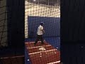 Batting practice at dodger stadium