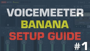 Voicemeeter Banana Setup Guide (Spotify, Teamspeak, Discord, OBS Studio) (1 PC Setup)