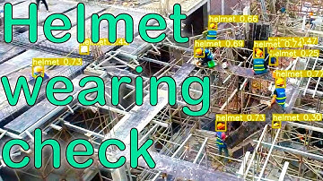 Helmet wearing check / Safety management / yolov5, pythoch, python tutorial, OpenCV, DeepLearning