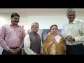 Usha Mangeshkarji&#39;s announcement for Pandit Upendra Bhat | Principal | BRLMIMC