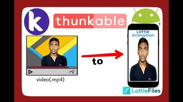 how to use video file as lottie animation | use of lottie animation | kodular and MIT app inventor