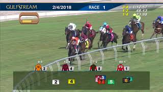 Gulfstream Park Race 1 | February 4, 2018