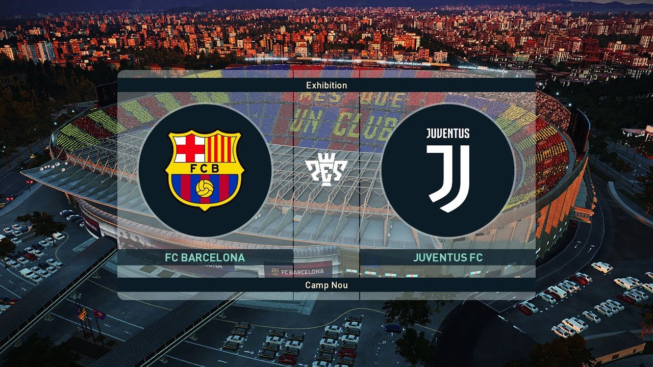 Pes 2019 Fc Barcelona Vs Juventus Fc Messi Vs Ronaldo