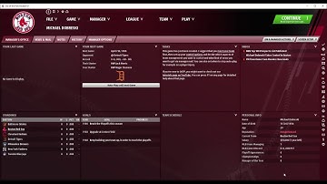 OOTP 21: Setting Up A Fictional League with a 1980s Feel