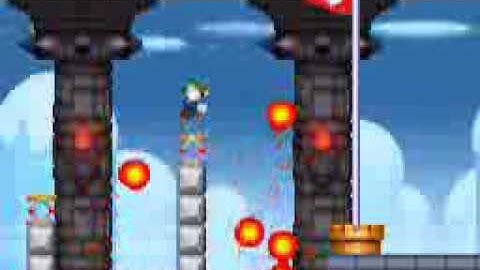NSMB Editor: Tests with Fireballs