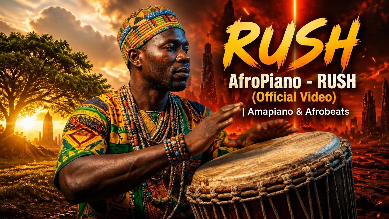 AfroPiano - RUSH (Official Video) | Amapiano & Afrobeats - YouTube