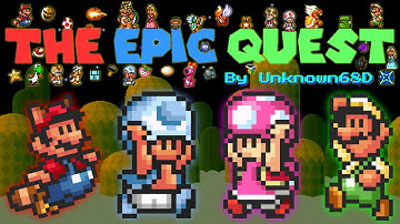 SMBX: "THE EPIC QUEST" Trailer ~ A Super Mario Bros. X Episode by Unknown68D (Now DDashUnknown)