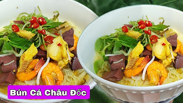 Bí Quyết Nấu Bún Cá Châu Đốc Vàng Đẹp Không Phẩm Màu Thơm Ngon Tại Nhà | Trần Thiện Hóa