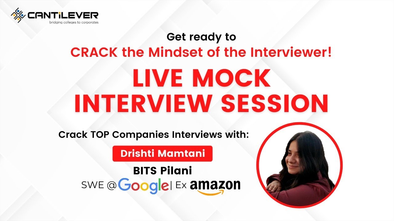 Live Mock Interview with Software Engineer at Google - YouTube