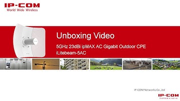 IP-COM iLitebeam 5AC Unboxing