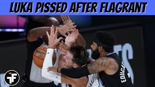 Luka Doncic Nearly Fights Marcus Morris After Flagrant Foul! | Clippers vs Mavericks Game 6