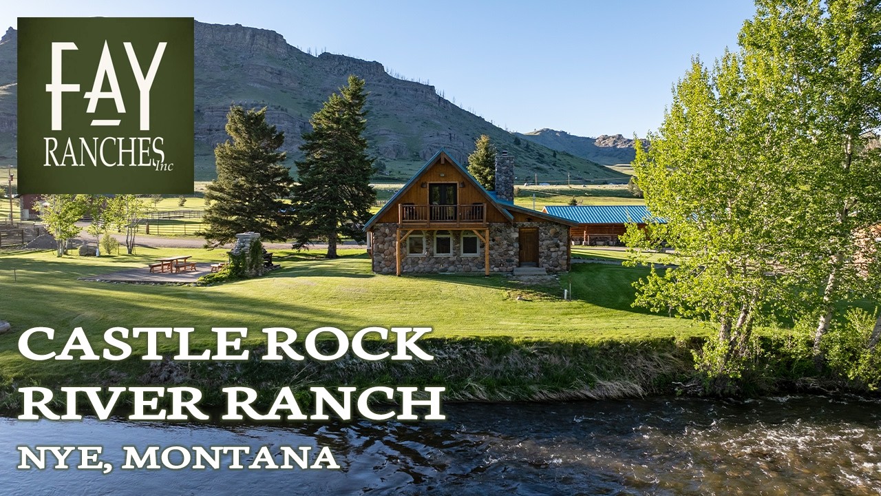 Montana River Property For Sale Castle Rock River Ranch Nye, MT