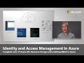 Azure Essentials: Identity and Access Management