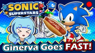 Blue Haired VTuber Goes FAST!