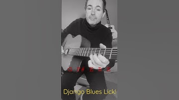 Django Blues Lick! 🎸