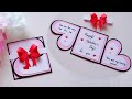 Beautiful Handmade Happy Valentine's day Card idea || DIY Greeting card /card making Idea