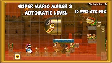 Super Mario Maker 2 - Mario Kart Automatic Level - Automatic Action!
