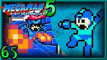 Mega Man 8-Bit Deathmatch V5B Multiplayer ~ Capture the Flag - Water Works [65]