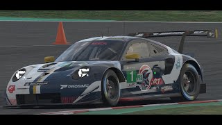 WRT eSport Onboard: iRacing Sebring Best Lap Porsche 911 RSR GTE 1.56.914