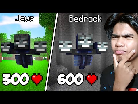 ភាពខុសគ្នារវាង​ Java VS Bedrock