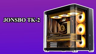 Exclusive look at Jonsbo TK-2 Full Black RTX 4060 setup
